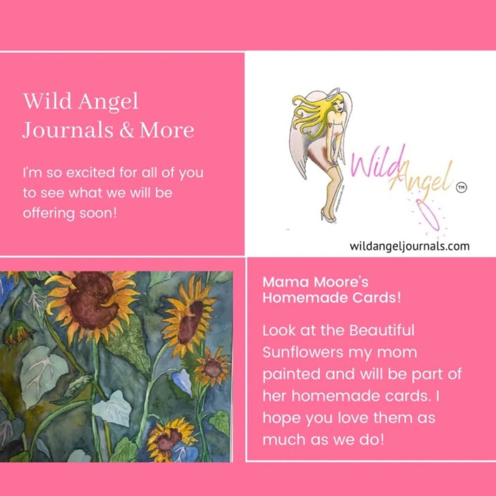 Wild Angel Journal & MoreThe beautiful lady my mom who passed. Make me an offer